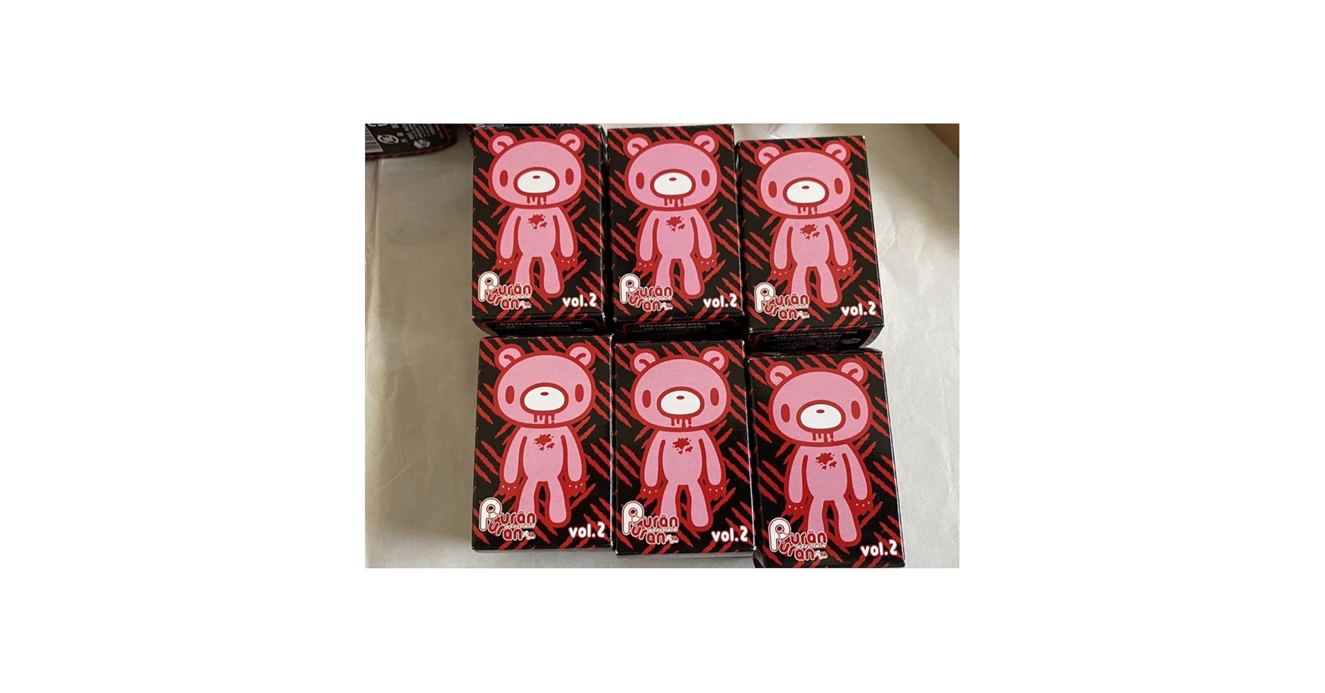 ぷらーんぷらーんキーチェーン　グルーミー　ポドリー6体セット ぷらーんぷらーんキーチェーン グルーミー ポドリー6体セット